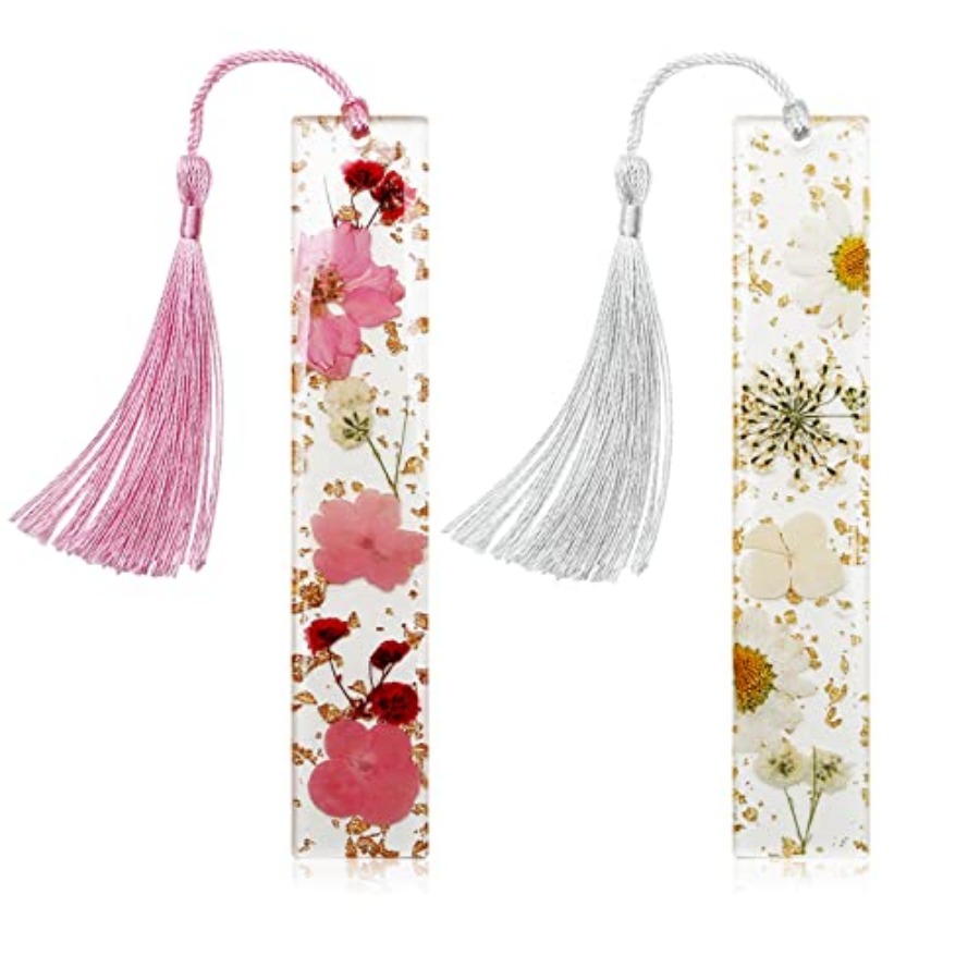 Dried Flower Bookmark - Bookmarks for Women, Book Marks for