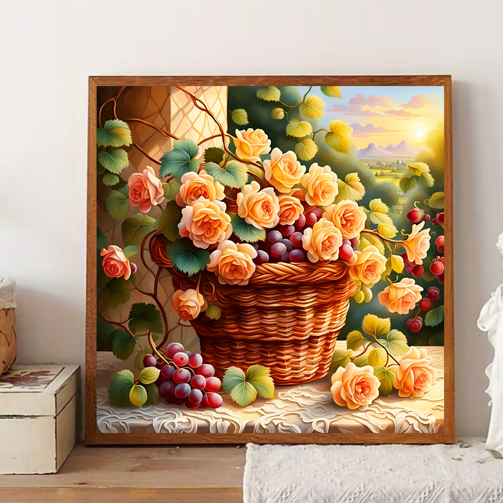 Flower Diamond Painting Kit Fu - Photo Mosaic Print recensie en prijs