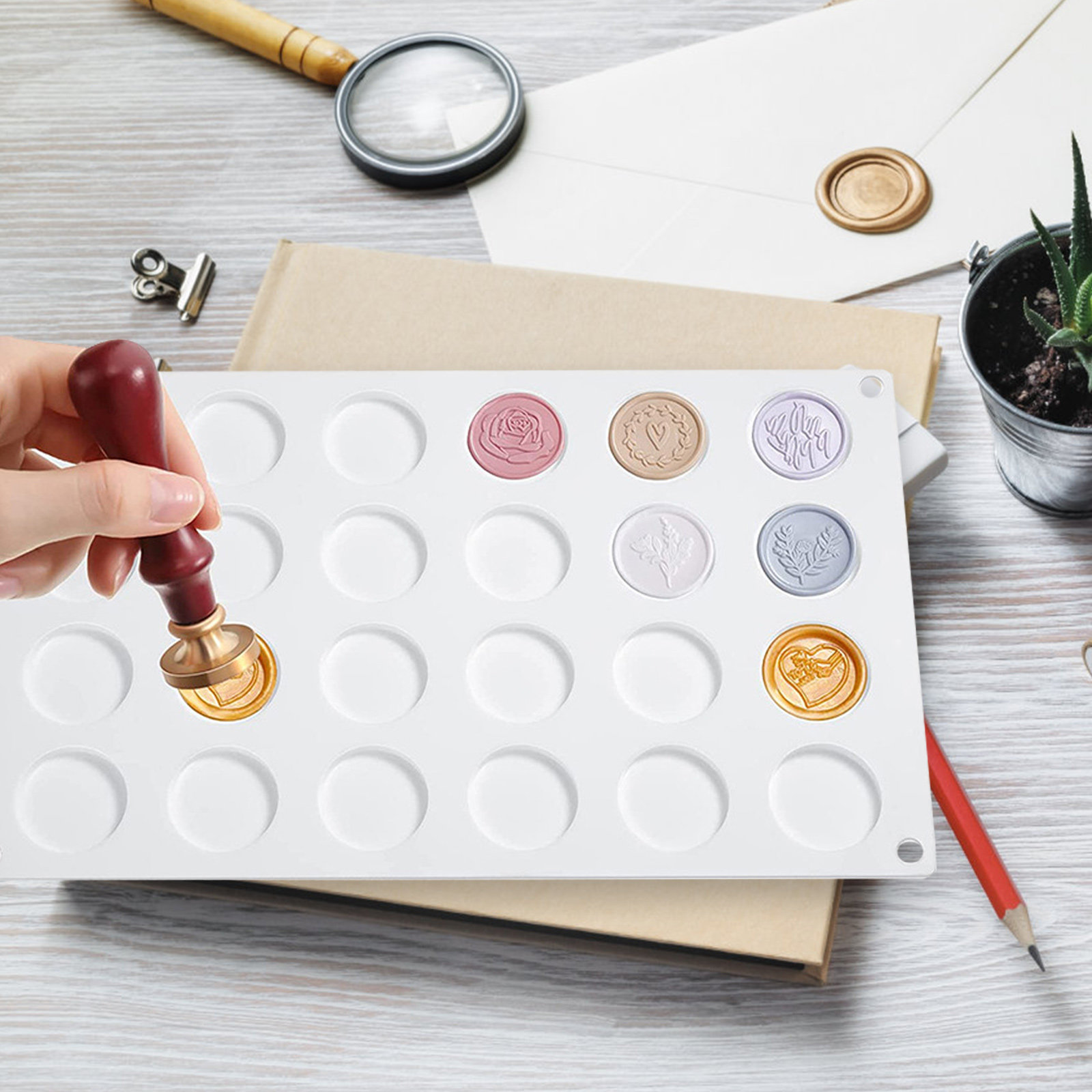1Set Premium Silicone Wax Seal - Wax Seal Letter Kit recensie en prijs