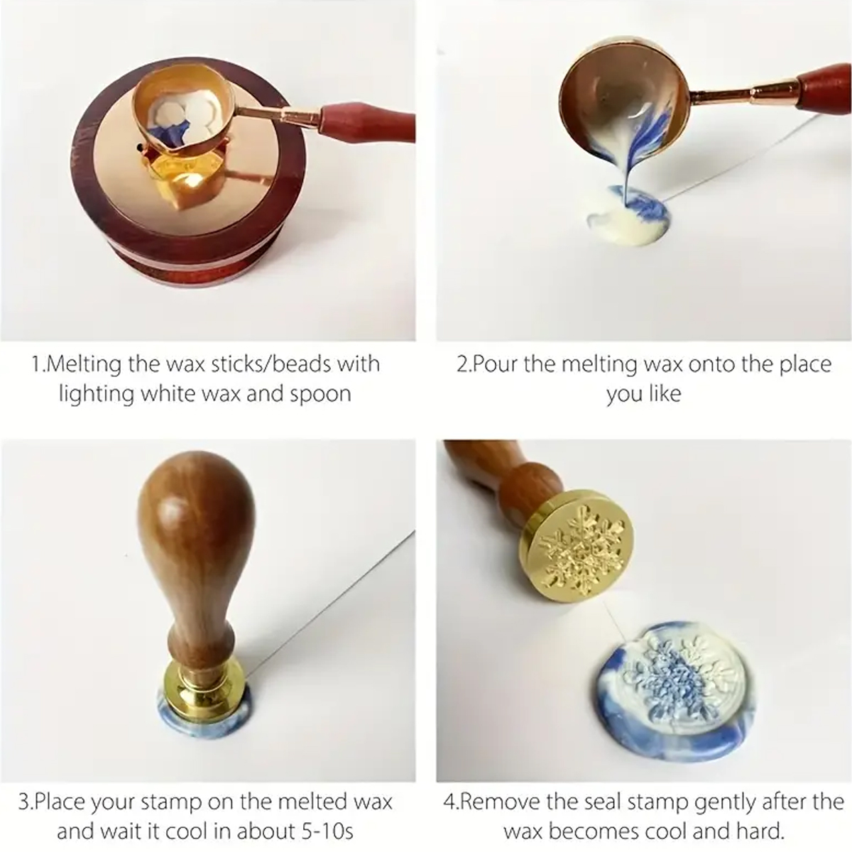 100pc/bag Wax Seal Beads Kit,D - Wax Seal Letter Kit recensie en prijs