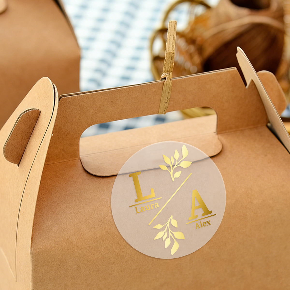 30/60/120/240pcs Custom Text R - Personalised Candle Label recensie en prijs