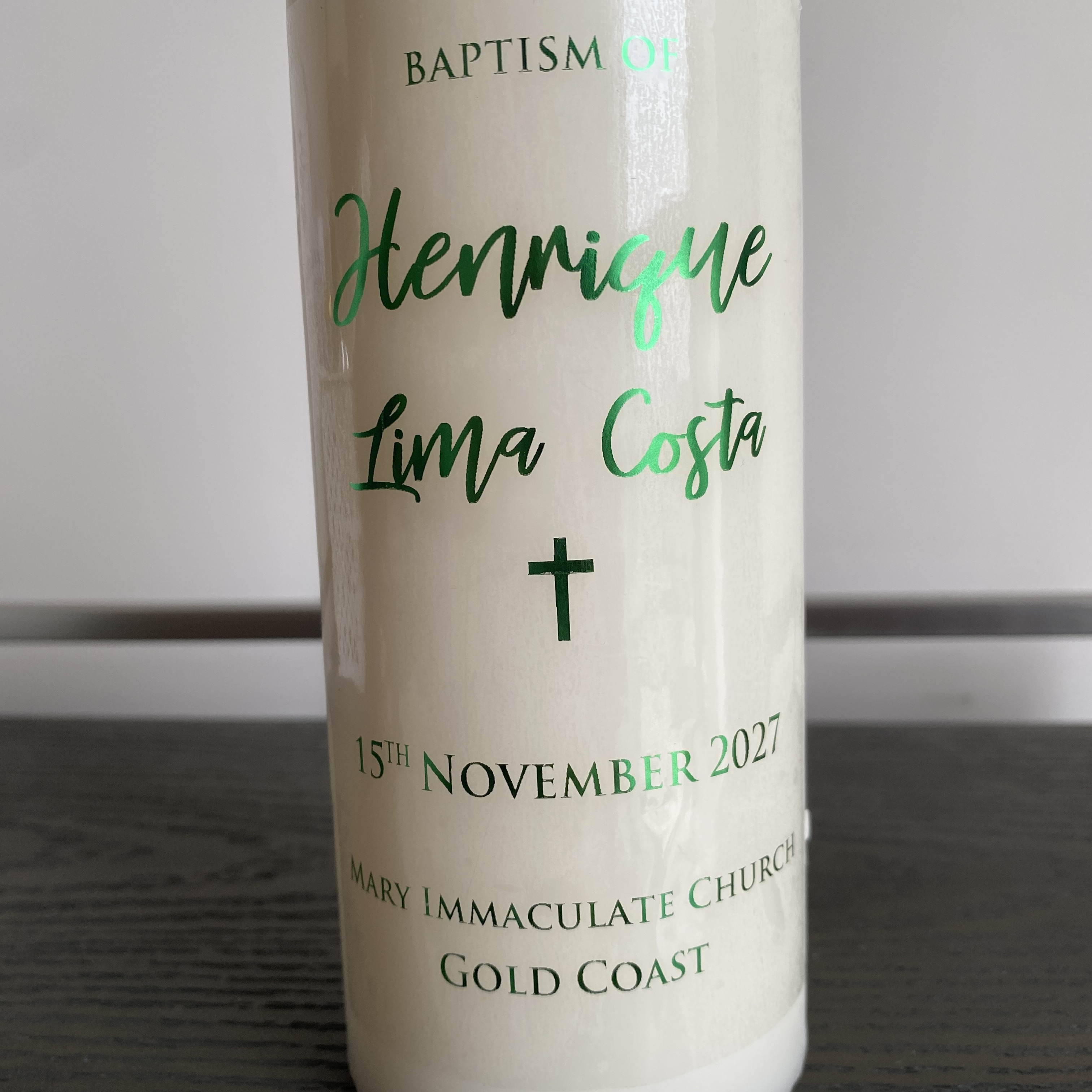 1 Personalized Wedding Candle  - Personalised Candle Label recensie en prijs