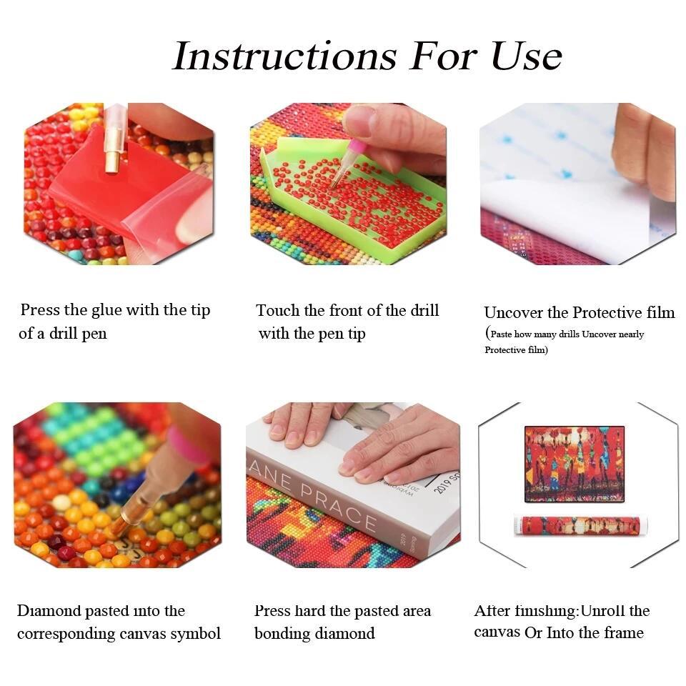 Frameless,5D DIY Full Square D - Photo Mosaic Print recensie en prijs