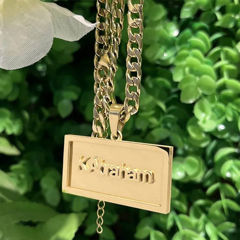Custom Name Hip Hop Necklace f - Name Necklace Custom recensie en prijs