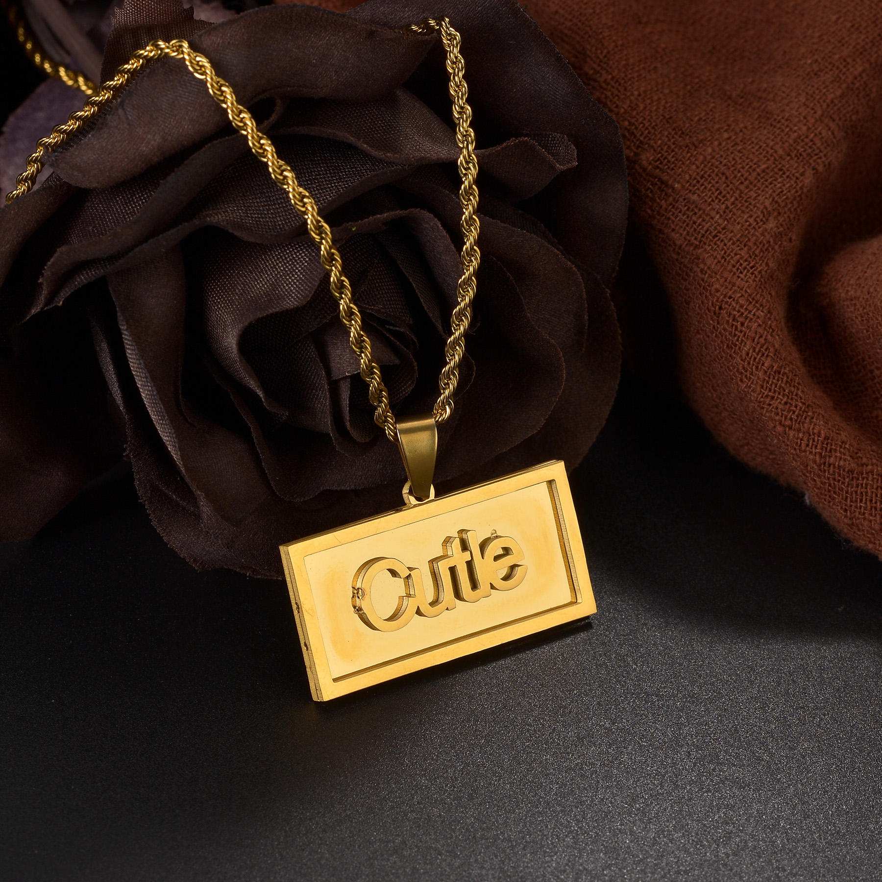 Custom Name Hip Hop Necklace f - Name Necklace Custom recensie en prijs