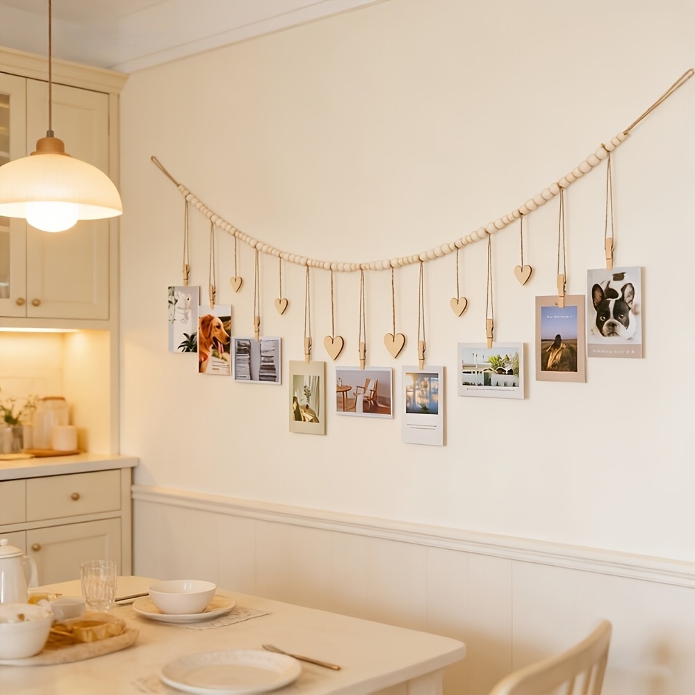 Hanging Photo Display Wall Dec - Engraved Wood Frame recensie en prijs