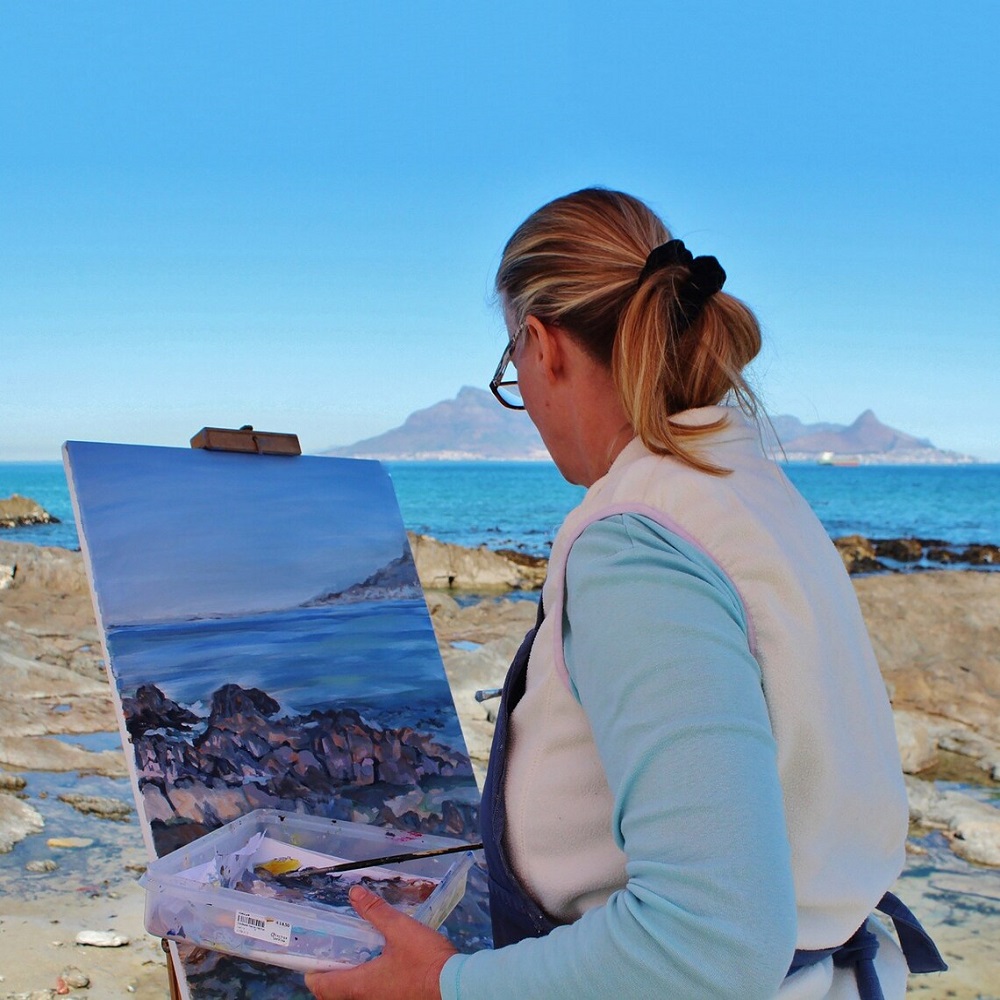 30x40 50x70 70x100cm Canvas Fr - Engraved Wood Frame recensie en prijs