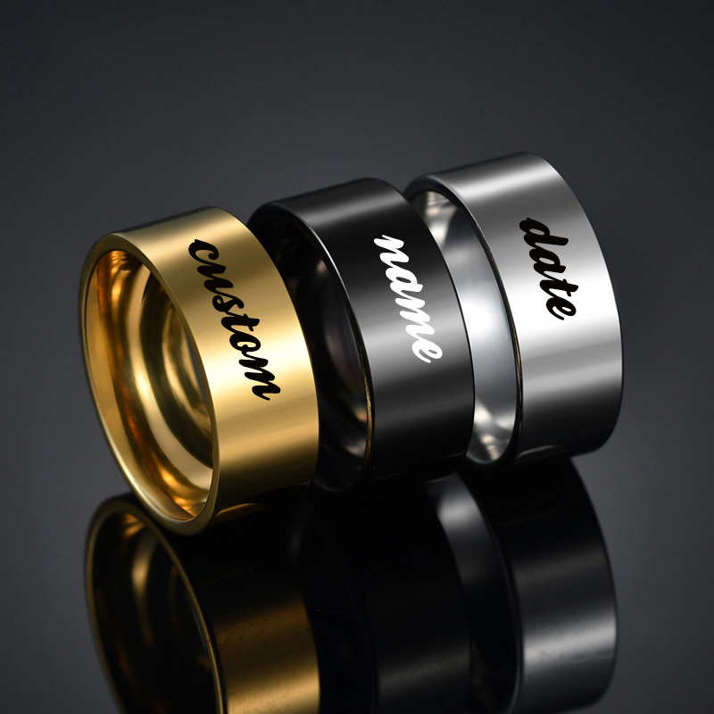 Atoztide 4/6/8mm Personalized  - Initial Ring Custom recensie en prijs