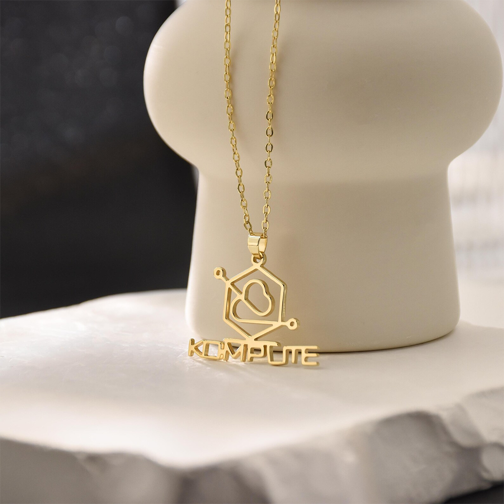 Custom Company Logo Necklace P - Name Necklace Custom recensie en prijs