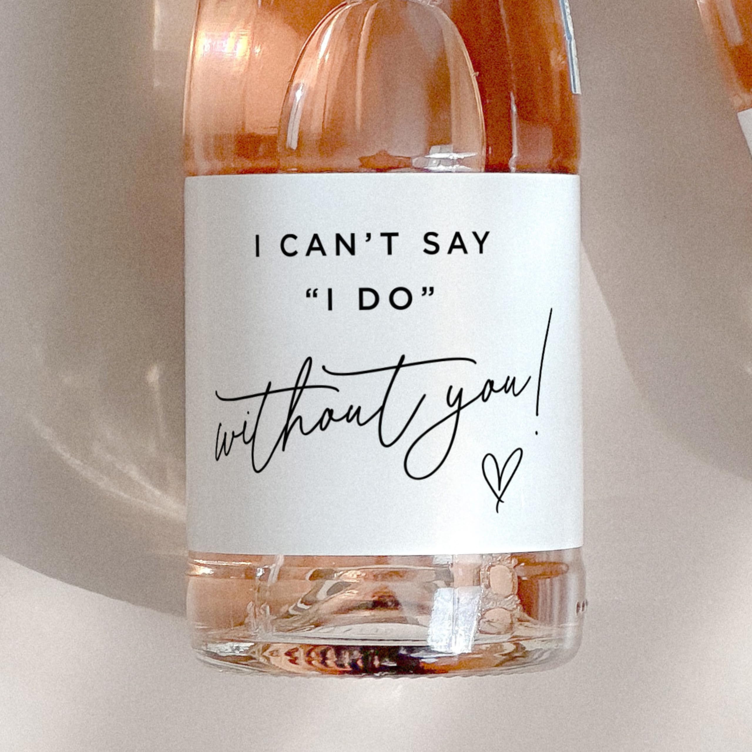 Bridesmaid Proposal Mini Champ - Personalised Candle Label recensie en prijs