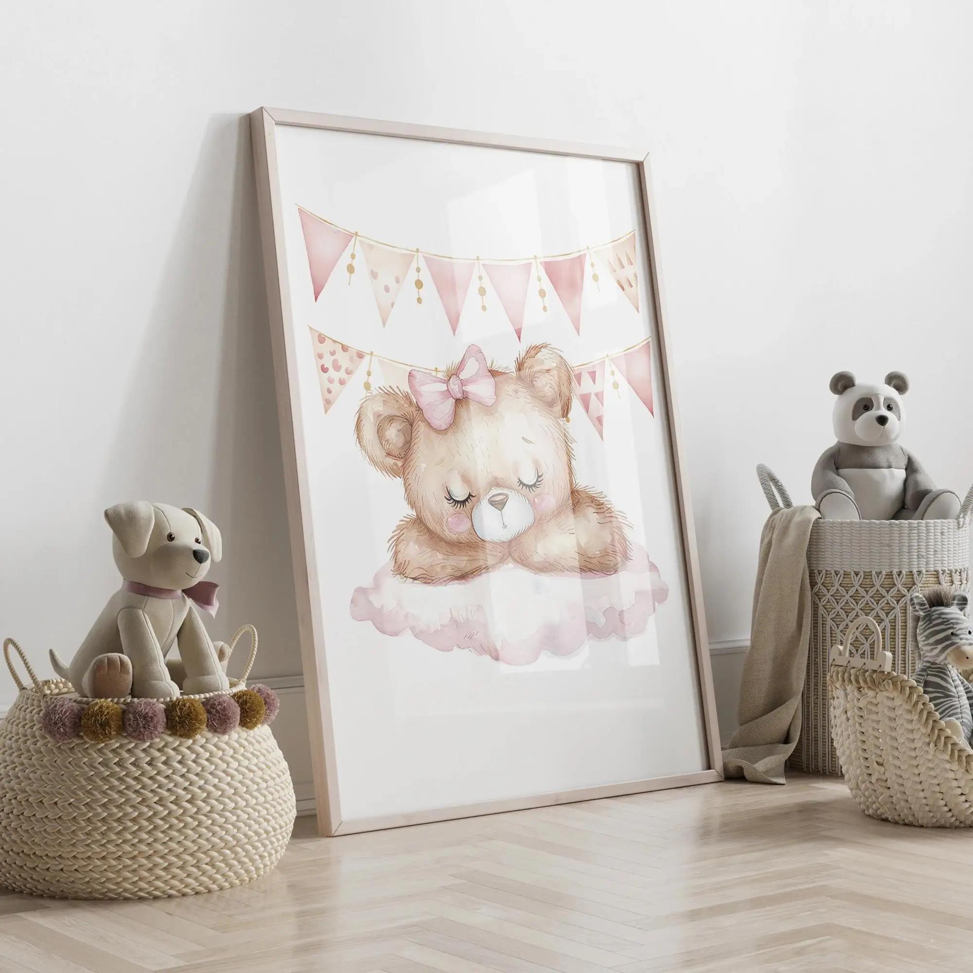 Pink Dream Bear Carousel Tent  - Personalized Name Box recensie en prijs