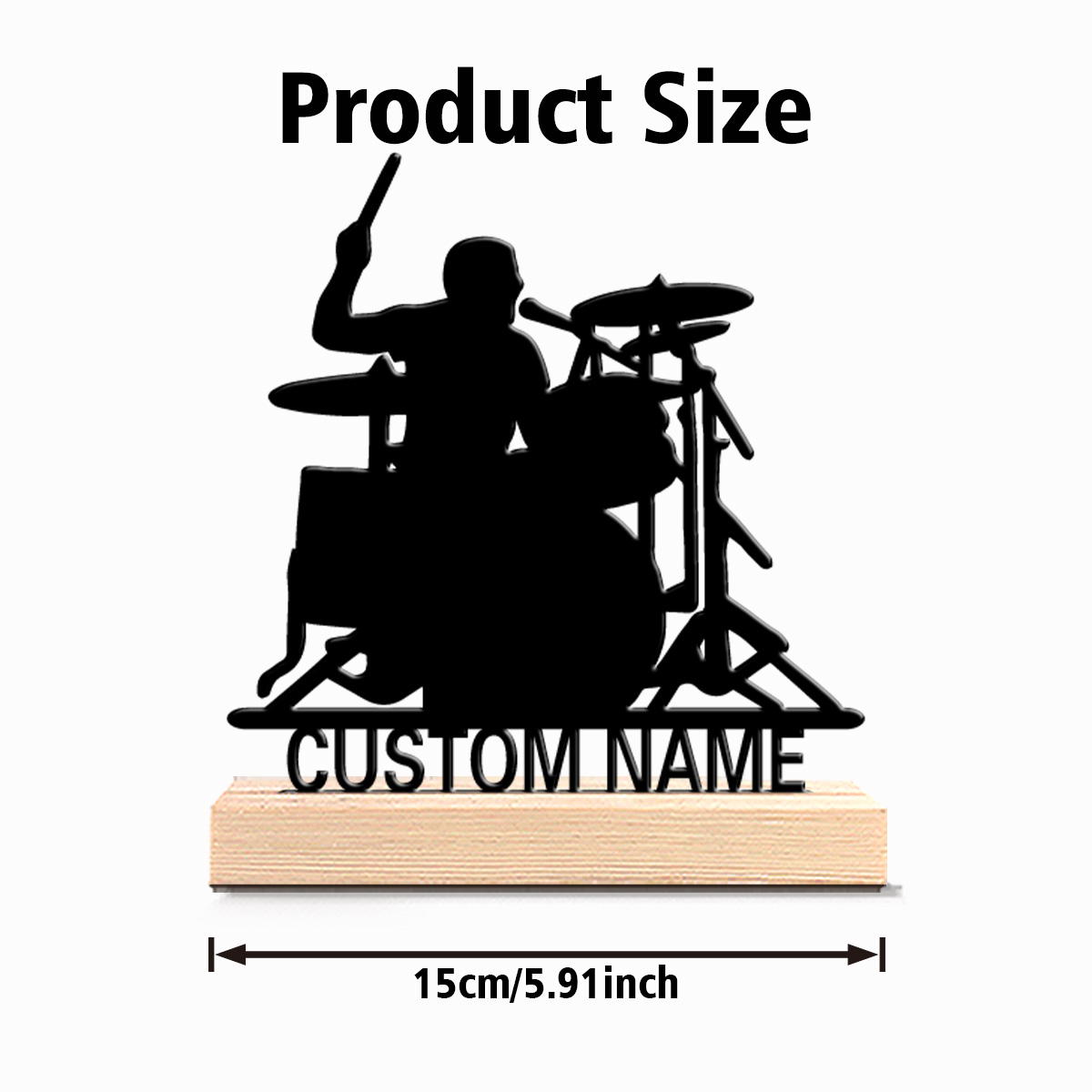 1pc Stylish Personalized Custo - Engraved Wood Frame recensie en prijs