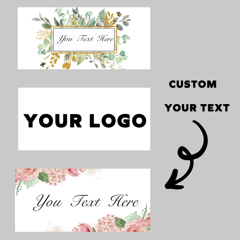 100pcs/pack rectangular sticke - Personalised Candle Label recensie en prijs