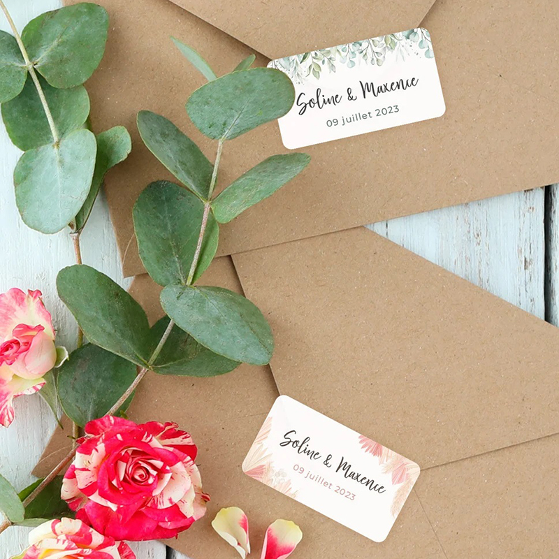 100pcs/pack rectangular sticke - Personalised Candle Label recensie en prijs