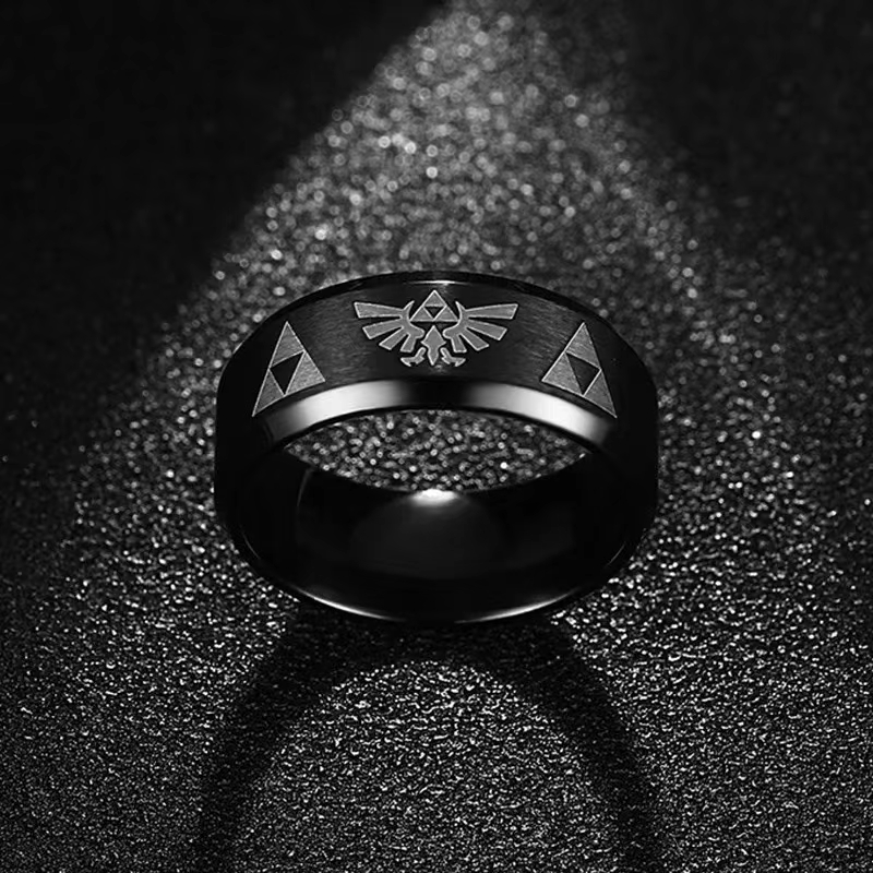 Fashion Anime Triforce Triangl - Initial Ring Custom recensie en prijs