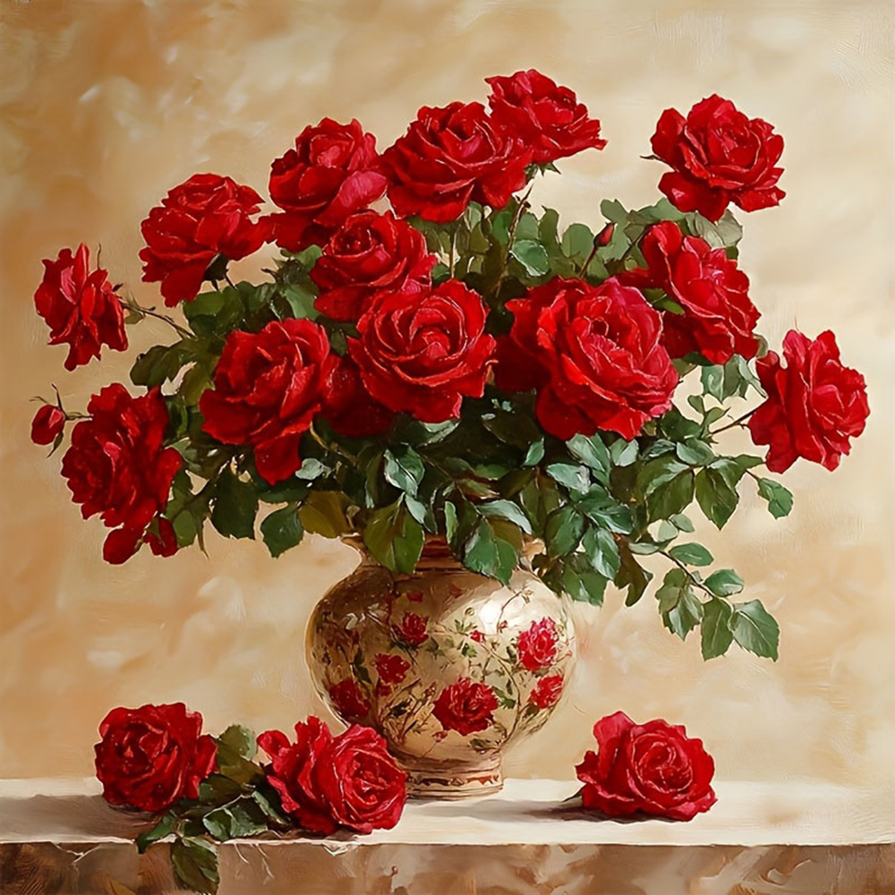 Rose Diamond Painting Full Squ - Photo Mosaic Print recensie en prijs