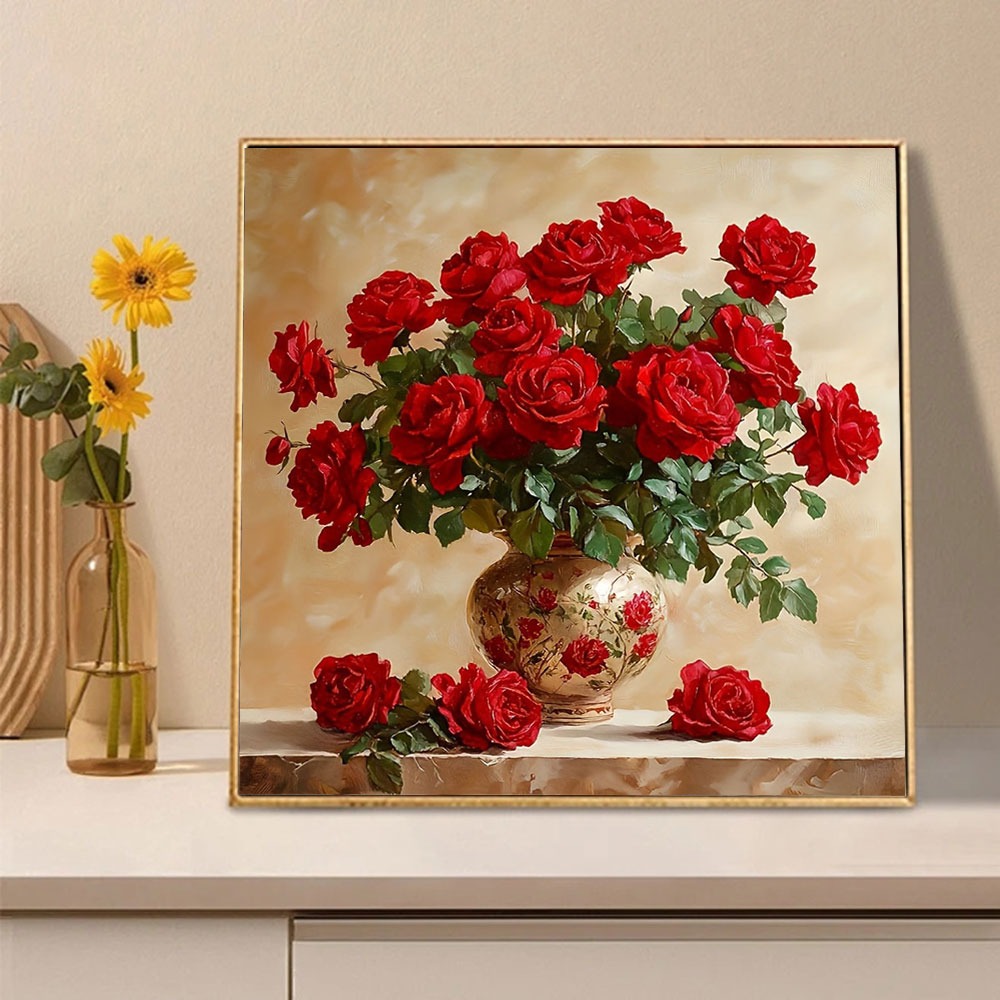 Rose Diamond Painting Full Squ - Photo Mosaic Print recensie en prijs