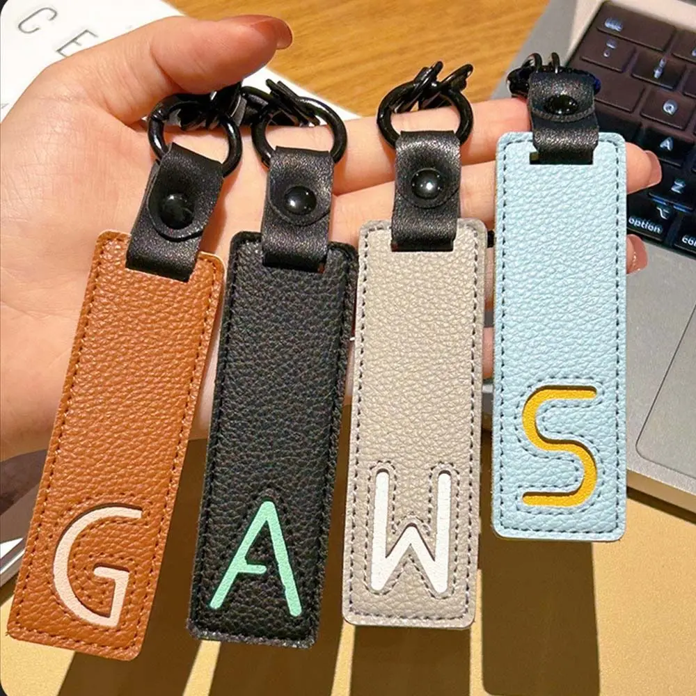 Classic Pu Leather Keychain A- - Monogram Keychain Leather recensie en prijs