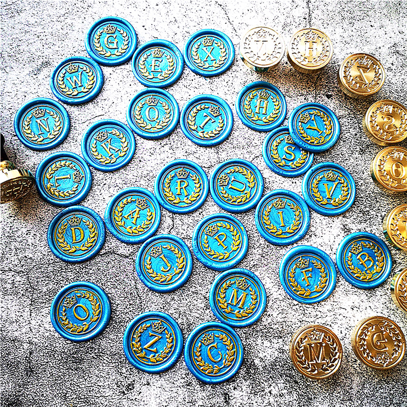 26 Letter A - Z crown Wax Seal - Wax Seal Letter Kit recensie en prijs