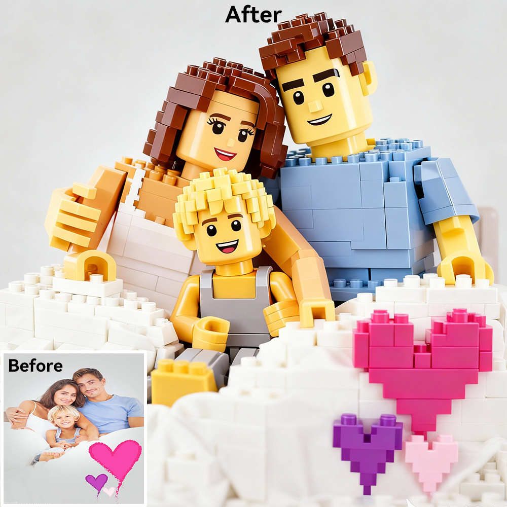 Custom Cartoon Building Block  - Custom Map Poster recensie en prijs