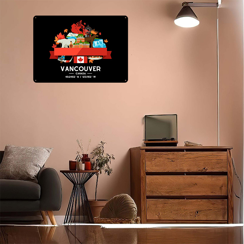 Vancouver City Map Printed Pos - Custom Map Poster recensie en prijs