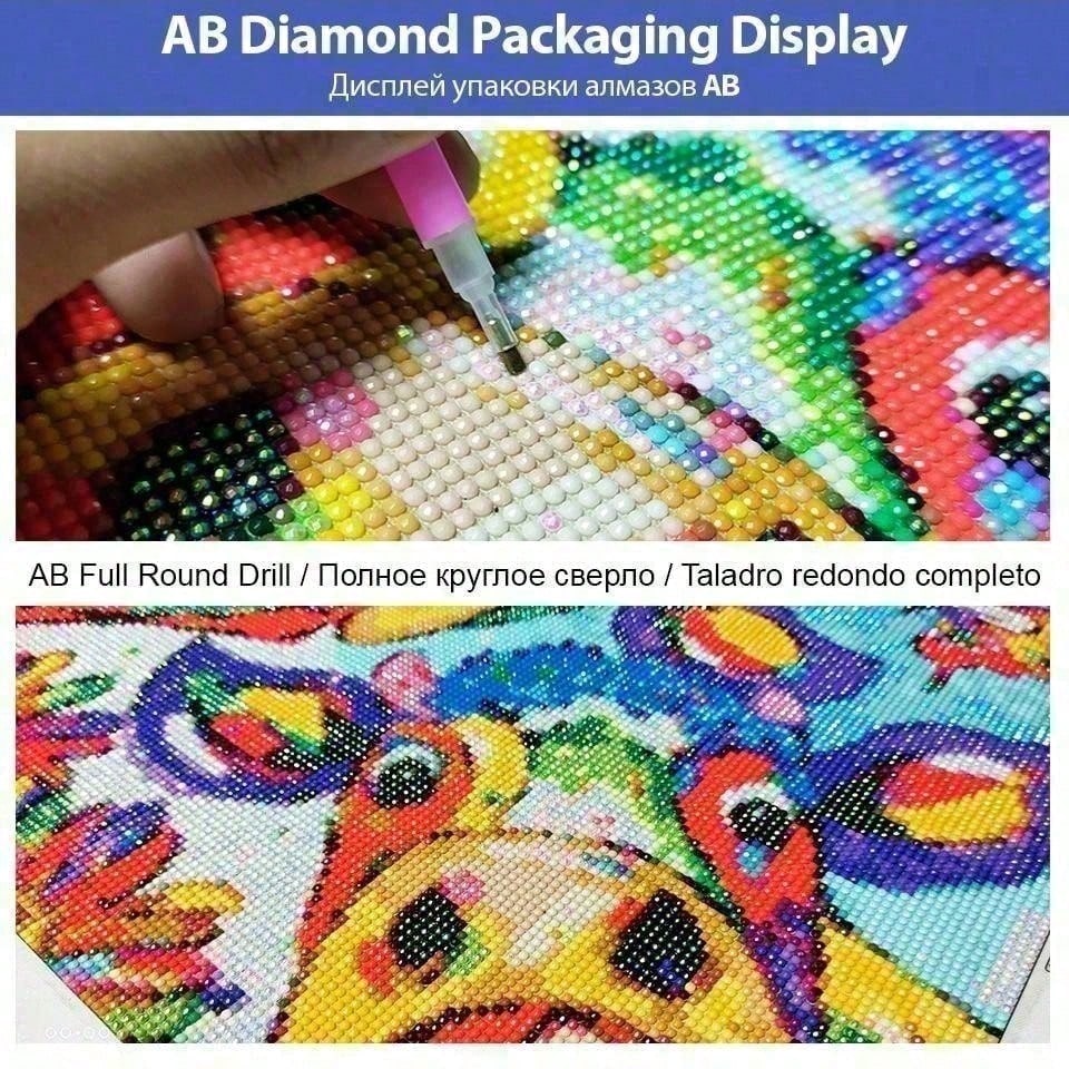 1 piece - 5D-DIY - Flocking cl - Photo Mosaic Print recensie en prijs