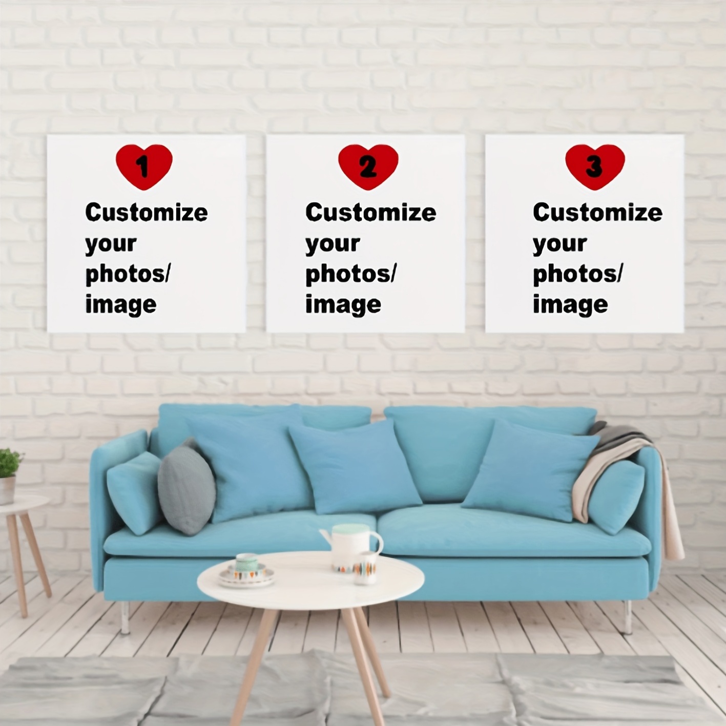 3pcs/set Custom Square Canvas  - Pet Portrait Custom recensie en prijs