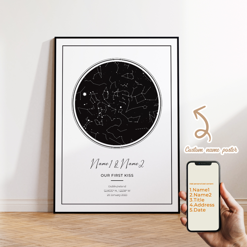 Modern Custom Personalized Nig - Custom Night Sky recensie en prijs