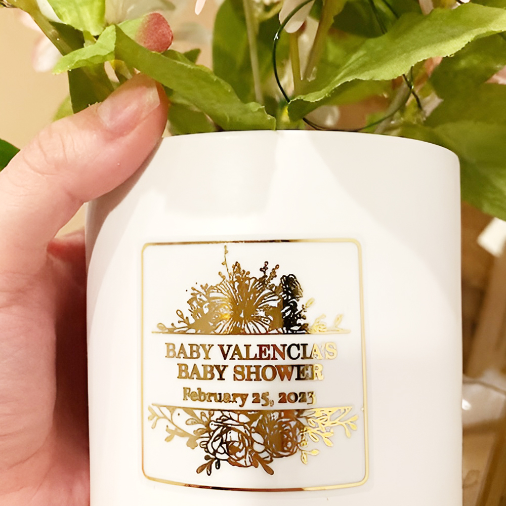 50 sheets Personalized Wedding - Personalised Candle Label recensie en prijs