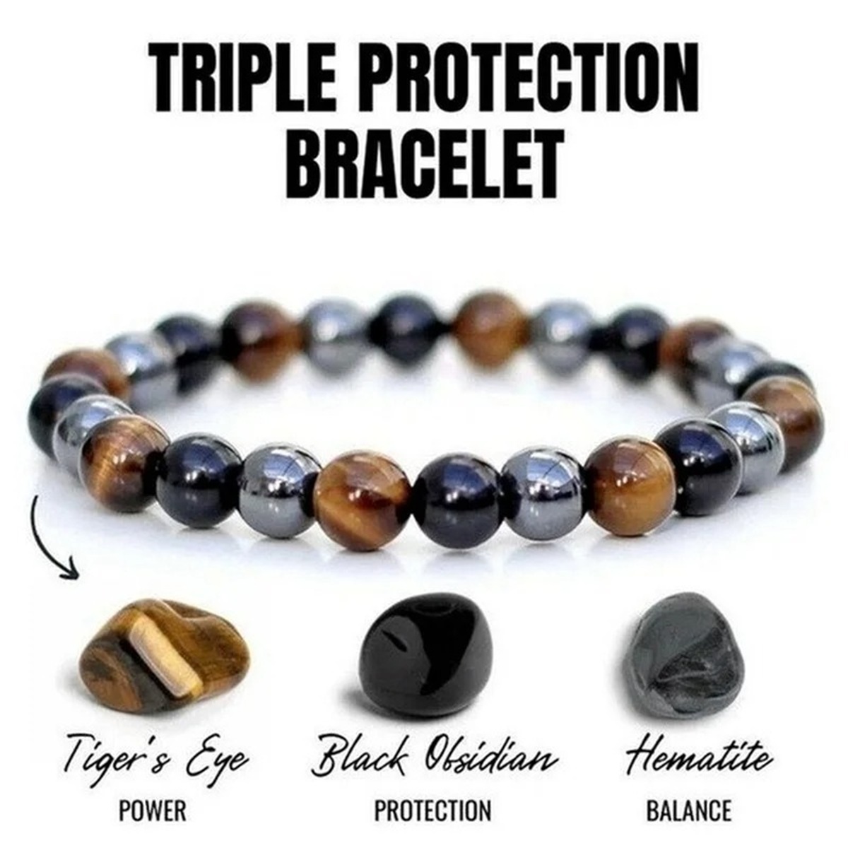 Man Bracelets Magnetic Hematit - Coordinates Bracelet recensie en prijs